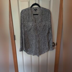 Leopard Print Blouse